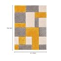 Shaggy Carpet for Living Room 6X9 FEET