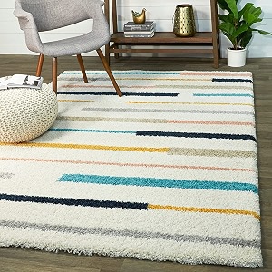 Shaggy Carpet for Living Room 9X12 FEET
