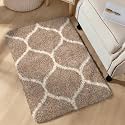 Round Shaggy Rug – Soft Plush Circular Carpet for Living Room, Bedroom, Kids Room – Non-Slip, Cozy Floor Rug, Machine Washable & Quick Dry