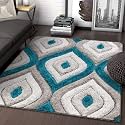 Shaggy Rugs 6X8 FEET Soft and Cozy