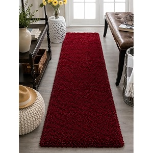 Shaggy Runner Carpet 2x5 Ft Soft Fluffy