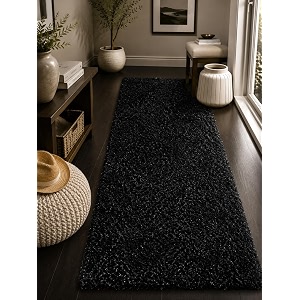 Shaggy Runner Carpet 2x6 Ft Anti Slip