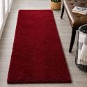 Shaggy Runner Carpet 2x6 Ft Anti Slip