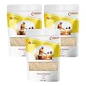 Shagun 100% Pure White Sesame Seeds 400gm (Pack of 3) Clean and Natural Safed Til Seeds for Eating Everyday Essentials Indian Spices