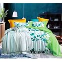 220 TC Glace Cotton King Size Double Bed XXXL 10 Feet BedSheet Without Joint with 2 Pillow Covers (Black White)