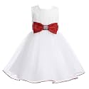 Baby Girls Stylish Princess Dresses Satin Pretty Knee Length Birthday Kids A-Line Frock/Dress