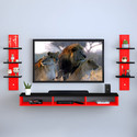 ShahQ TV Cabinet for Bedroom in 32 inch in Engineered Wood TV Entertainment Unit