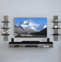 ShahQ TV Cabinet for Bedroom in 32 inch in Engineered Wood TV Entertainment Unit
