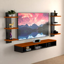 ShahQ TV Cabinet for Bedroom in 32 inch in Engineered Wood TV Entertainment Unit