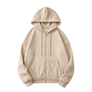 SHAIRA FASHION Womens Solid Zipper Hooded Sweatshirt