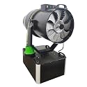 Shaking Head Jet Foam Machine 20 M²/Min Stage Foam Spray Machine 70L Tank Foam, Amount Adjustable, with Wheels, 40L/Min Jet Velocity, 110V 2500W Party Activities Wedding Bars Playground