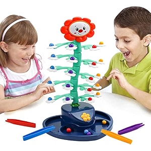 shaking sunflower interactive learning toy - multiplayer family game - 4 years kids - fun amp educational gift for boys and girls
