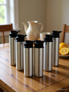 SHALIMAR STEEL Pack of 6 STEEL WATER