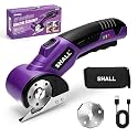 SHALL 4V Cordless Electric Scissors, Cardboard Cutter for Carpet & Fabric