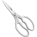 SHALVI Modern Black Multipurpose Kitchen Scissor with Case for Home, Fish, Meat, Vegetable Cutting