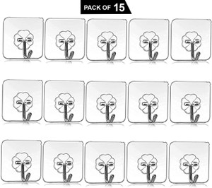 Shalvi Self Adhesive Hooks Set of 15