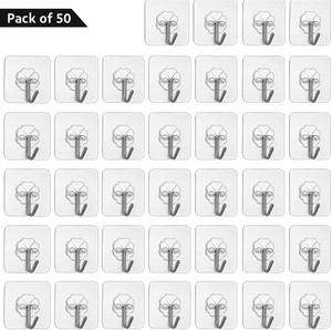 Shalvi Self Adhesive Hooks Set of 50