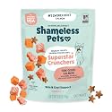 Shameless Pets Crunchy Cat Treats - Kitty Treats for Cats with Skin &amp; Coat Support, Natural Ingredients Kitten Treats with Real Salmon, Healthy Flavored Feline Snacks - Yam Good Salmon, 1-Pk