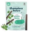 Shameless Pets Triple Mint Dental Chews for Dogs 8 Chews, 7.2 Ounce (Pack of 6)