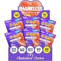 Shameless Snacks OMG Peach Sour Gummy Candy &amp; Fruit Snacks - Keto, 3g Sugar