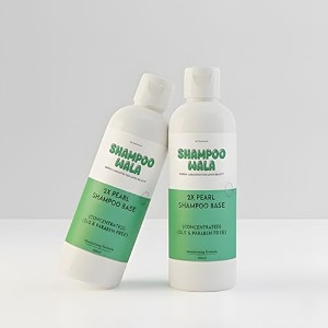 2x concentrated pearly shampoo base herbal shampoo base  paraben free  sls free  gmo free  diy your own haircare 200 ml