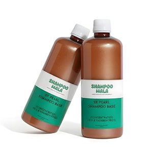 2x concentrated pearly shampoo base herbal shampoo base  paraben free  sls free  gmo free  diy your own haircare 800 ml
