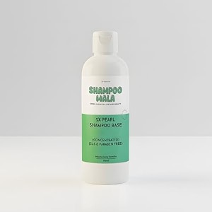 2x concentrated pearly shampoo base herbal shampoo base  paraben free  sls free  gmo free  diy your own haircare 100 ml