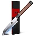 SHAN ZU 3.75" Japanese Paring Knife, 9 Layers 10Cr15MoV High Carbon Steel