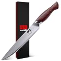 SHAN ZU 6 In Chef Knife,10Cr15MoV High Carbon Stainless Steel Kitchen Knife