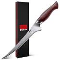 SHAN ZU Fillet Knife 7 In, Razor Sharp Boning Knife for Meat