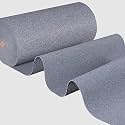 Shanno Carpet Green Carpet Plain Microfiber Hall