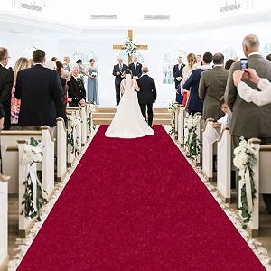 shanno carpet runner for party special event wedding size 5 x 25 feet