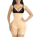 SHAPELLX Fajas Colombianas Shapewear for Women Tummy Control Plus Size Postpartum Body Shaper Butt Lifting Bodysuit
