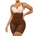 SHAPELLX Fajas Colombianas Shapewear for Women Tummy Control Plus Size Postpartum Body Shaper Butt Lifting Bodysuit