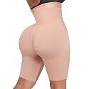 SHAPELLX High Waist Butt Lifting Tummy Control Shapewear Shorts
