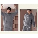 SHAPERX women regular cord set fleece winter