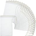 Shappy 20 Pcs Compost Tea Filter Bags with Drawstring, 23 x 16 cm