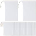 Shappy 40 Pcs Compost Tea Filter Bags with Drawstring, 23 x 16 cm