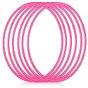 Shappy 6 Pcs Exercise Hoop Set Detachable Adjustable