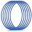 Shappy 6 Pcs Exercise Hoop Set Detachable Adjustable
