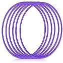 Shappy 6 Pcs Exercise Hoop Set Detachable Adjustable