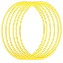 Shappy 6 Pcs Exercise Hoop Set Detachable Adjustable