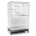 Shappy Bird Cage Seed Catcher Net, 118 x 15 Inch/ 300 x 37 cm, White