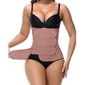 SHAPSHE Postpartum Belly Band Adjustable Wrap for Abdomen Compression