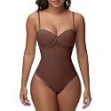 SHAPSHE Strapless Shapewear Corset Bodysuit Top for Women Going Out Outfits