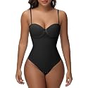 SHAPSHE Strapless Shapewear Corset Bodysuit Top for Women Going Out Outfits