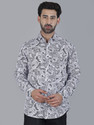 shardha enterprise Men Regular Fit Printed Spread