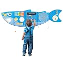 Shark Activity Wall Busy Board ,Wooden Sensory Wall Panels for for Toddlers