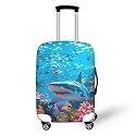 Shark Design Suitcase Covers for Luggage,Travel Luggages Cover,Dustproof Carry on Luggages Covers,Travel Luggage Cover Suitcase Protector Long-Term Use