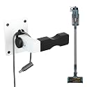 Shark Vacuum Wall Mount for Vacuum Stand Shark Cordless Vacuum Mount Compatible for V7 V8 V10 V11 V12 V15 Shark IX141 IZ562H IZ682H IZ361H IZ462H IZ163H IZ363HT IZ483H (White+Clip)